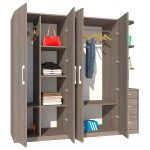 Tủ quần áo 4 buồng hải phòng