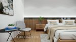 Phòng ngủ đẹp hiện đại với tủ quần áo 2 buồng - Ảnh 7